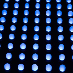 blauwe led chips