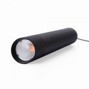 LED ophangspot voor magnetische rail 48V - 8W - Gold line