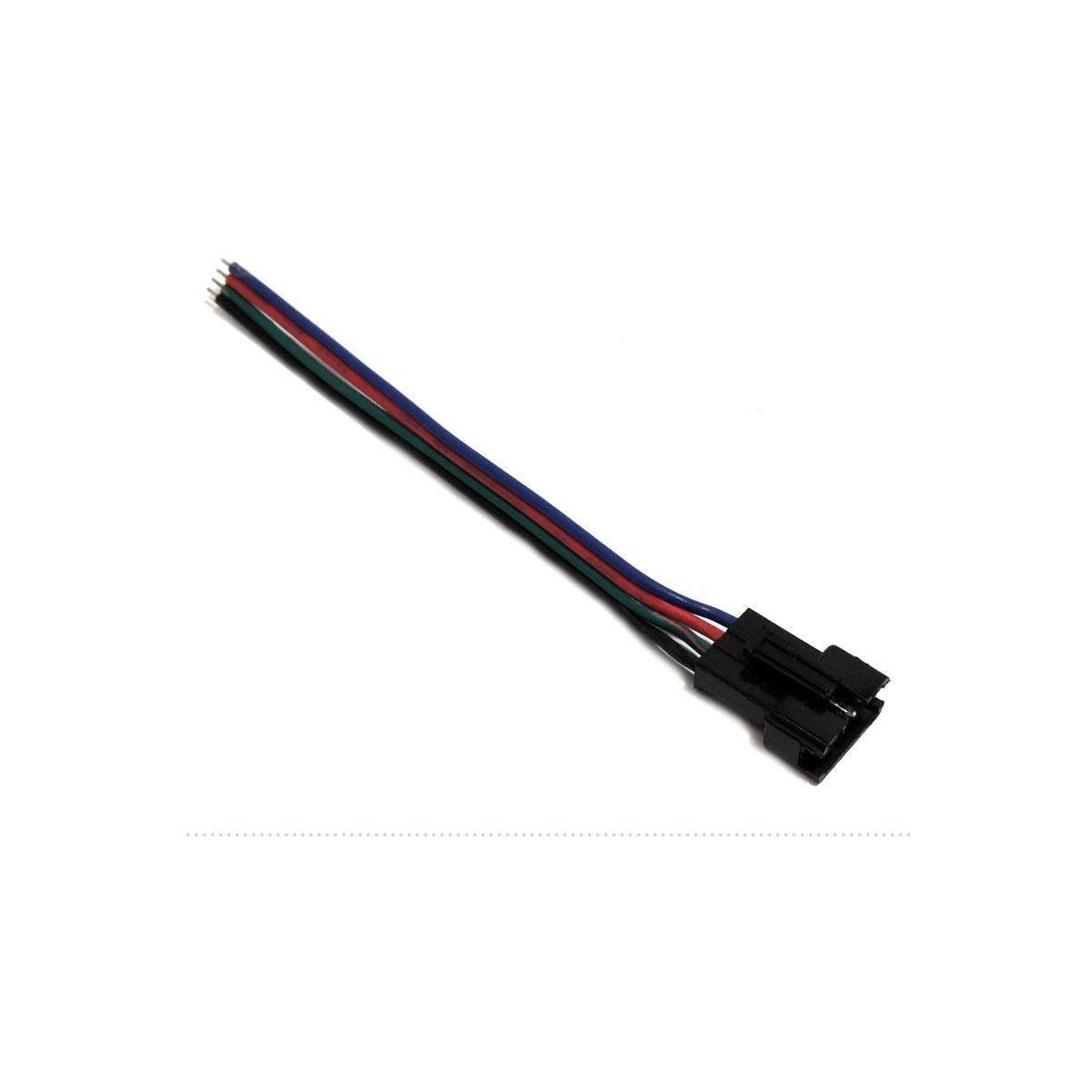 Vierpins mannelijke RGB-connector voor RGB-strips