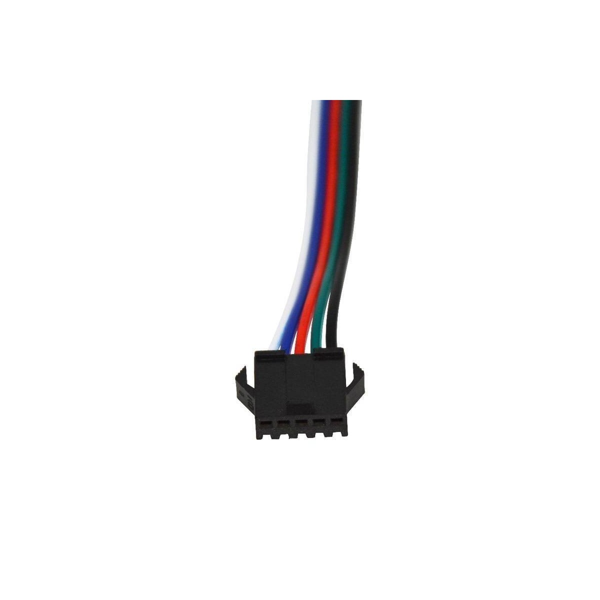 5-pins vrouwelijke snelconnector voor RGBW IP20 LED-strips