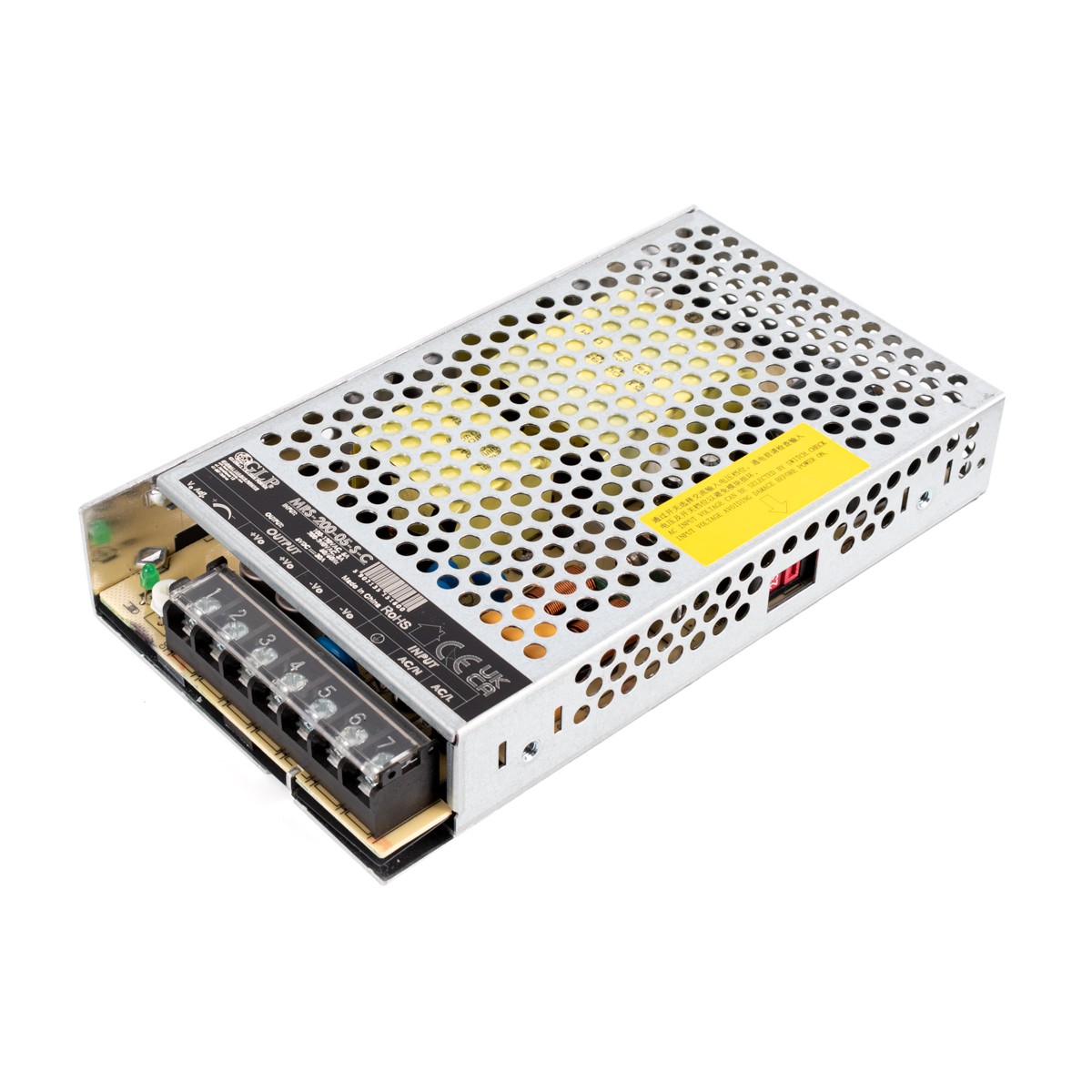 Schakelende voeding 5V 200W IP20