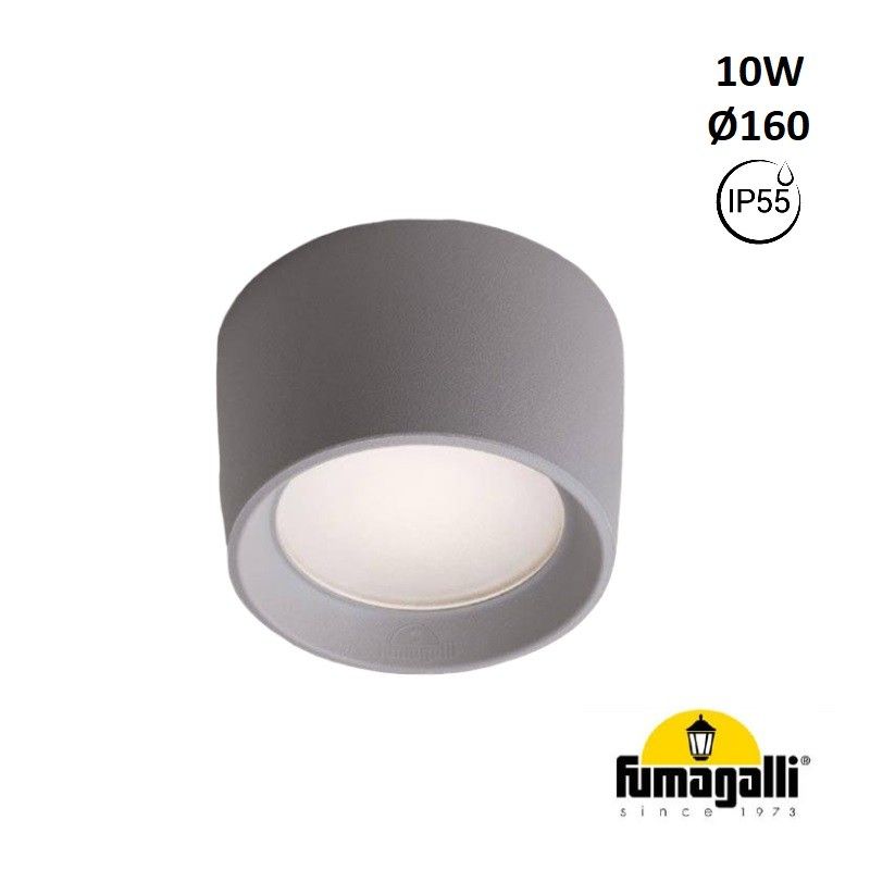 CCT LIVIA 160 FUMAGALLI 10W GX53 IP55 waterdichte plafondlamp