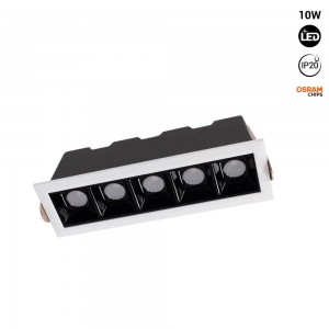 LED inbouwspots 10W - OSRAM Chip - UGR18