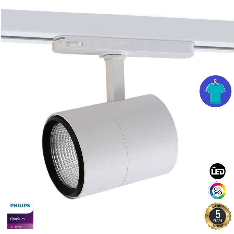 30W driefasige LED-spot speciaal voor mode en detailhandel