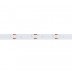 COB LED Strip 24V DC - 12W/m - Kleuren - 8mm - IP20 - Rol van 5 meter - Elke 4cm geknipt - Elke 4cm geknipt