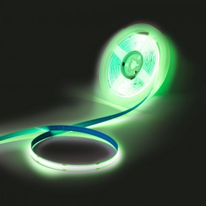 COB LED Strip 24V DC - 12W/m - Kleuren - 8mm - IP20 - Rol van 5 meter - Elke 4cm geknipt - Elke 4cm geknipt