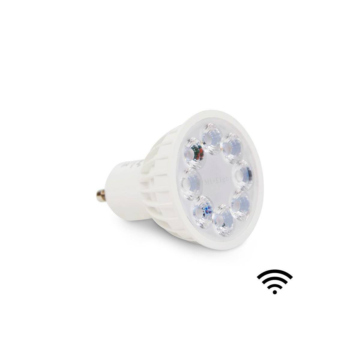 led-lampen gu10 RGBW LED Dichroic GU10 4W RF-bediening Milight