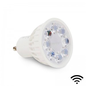 led-lampen gu10 RGBW LED Dichroic GU10 4W RF-bediening Milight