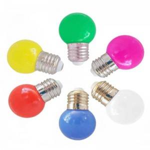 LED lamp E27 kleur 1w