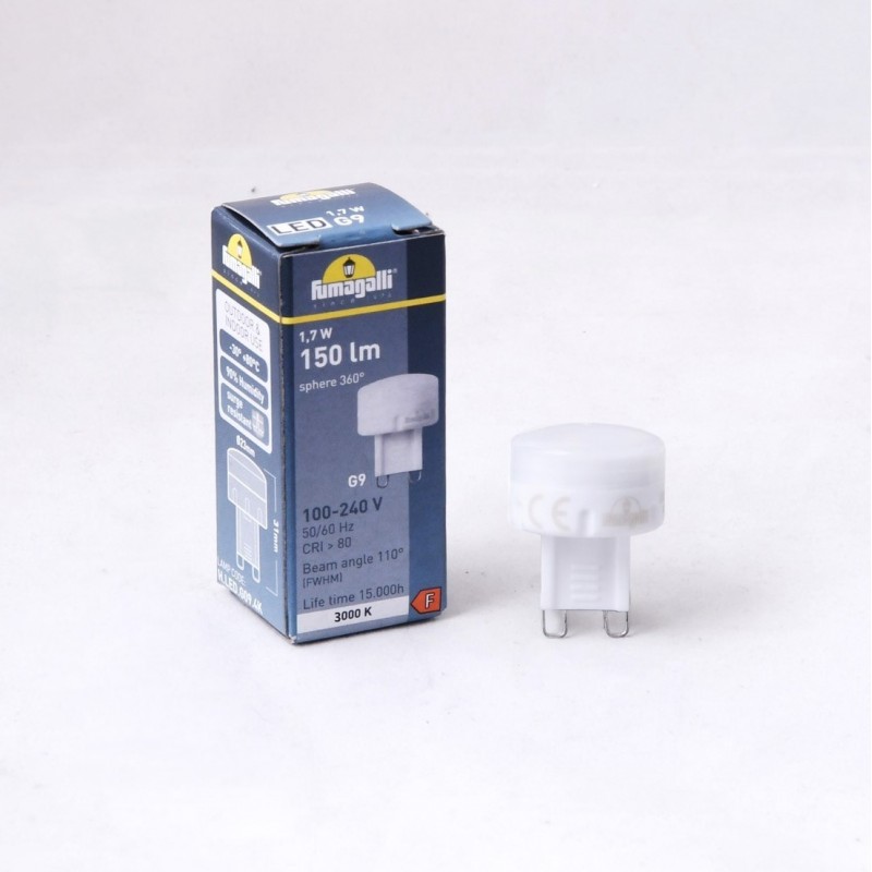 G9 LEDLAMP 1,7W FUMAGALLI-3K