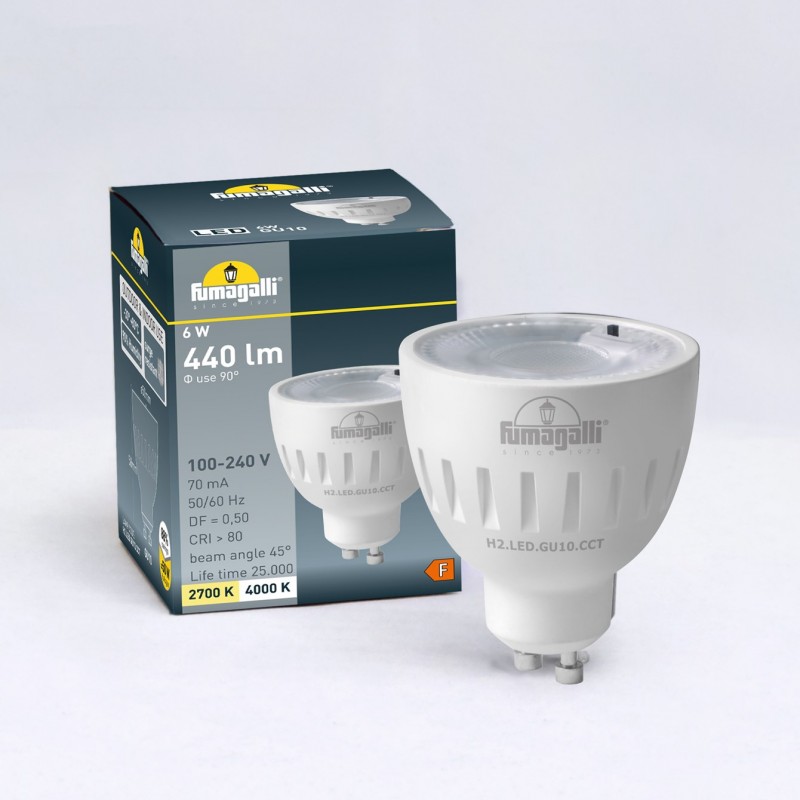 LEDLAMP GU10 6W CCT - 2700/4000K