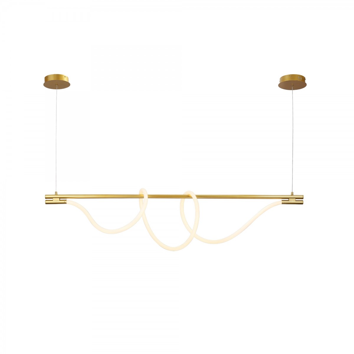 Moderne neon golvende hanglamp "Corda" - 360º - 45W - 3000K