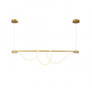 Moderne neon golvende hanglamp "Corda" - 360º - 45W - 3000K