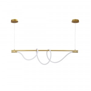 Moderne neon golvende hanglamp "Corda" - 360º - 45W - 3000K