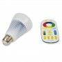 LED-lamp RGBWW E27 8W met radiofrequentie