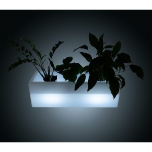 Oplaadbare RGBW LED plantenbak - 12W - IP67