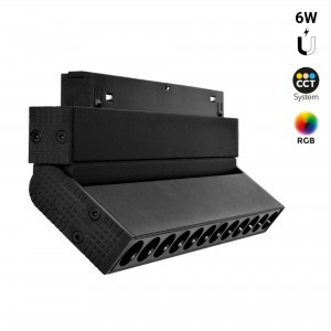 Lineair gericht armatuur voor magnetische rail RGB + CCT - 6W - UGR18 - Mi Light