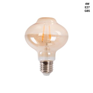 LED gloeilamp E27 G85 - 4W - Vintage Gold - 2200K