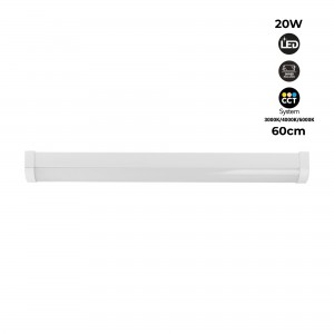 Lineaire hoog vermogen LED armatuur CCT - 20W - 60cm