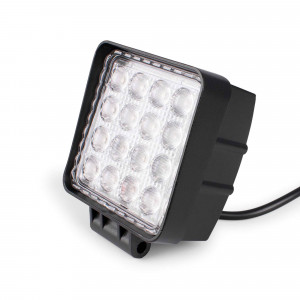 LED-spot 80W 10-80V DC - Machinebouw, auto-industrie en scheepvaart - 8000lm - 60º