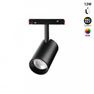 LED magnetische railspot RGB + CCT - 48V - 12W - Mi Light