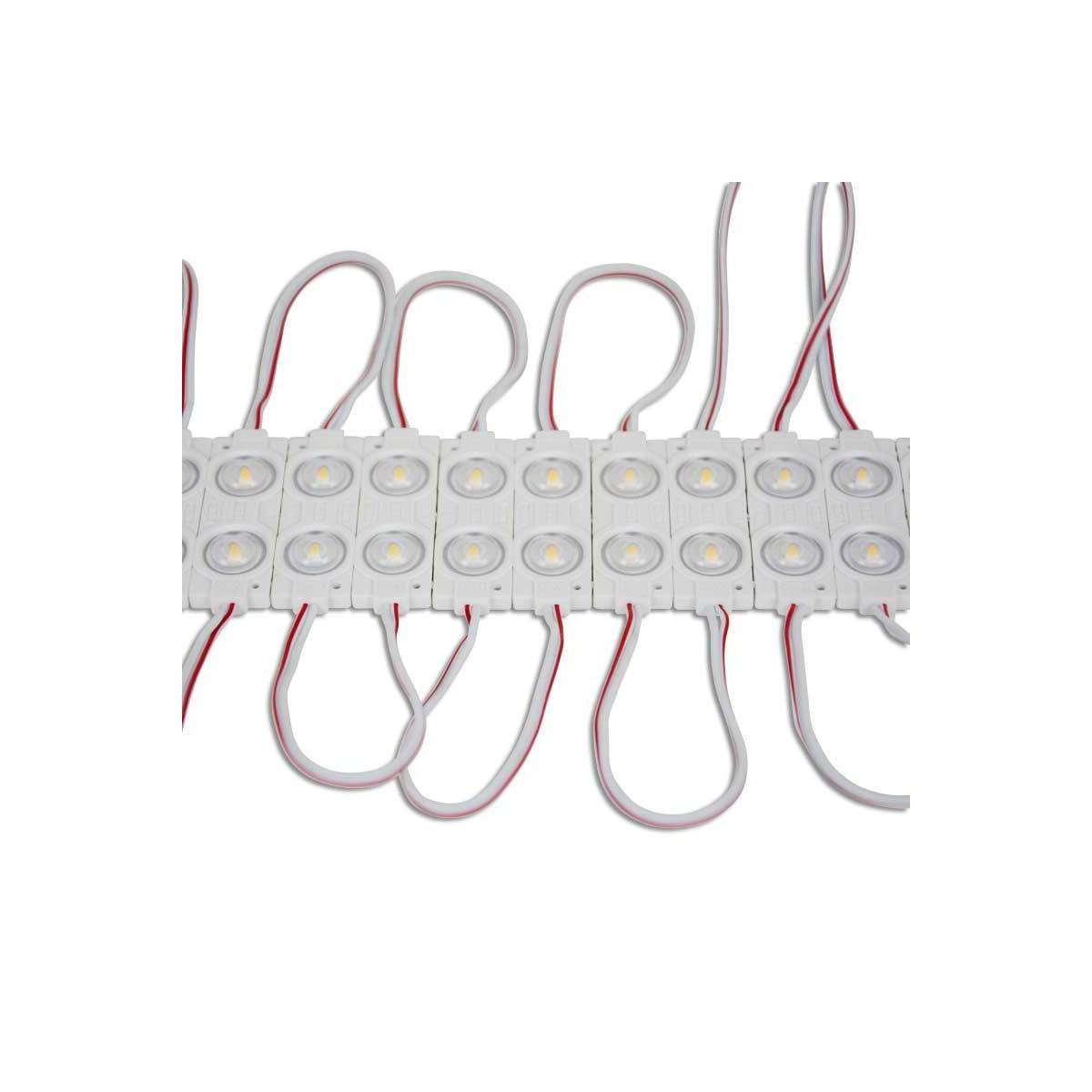 LED-chips met twee SMD2835-chips 1,2W 12V IP65