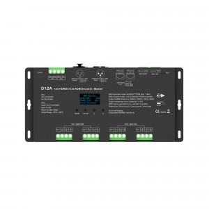 DMX512 Decoder 12-24V DC -...