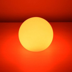 LED Bol Lamp 15cm RGBW Oplaadbare Buiten