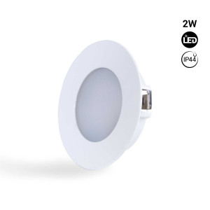 LED downlight onderkast inbouw 2W 220V AC - IP44