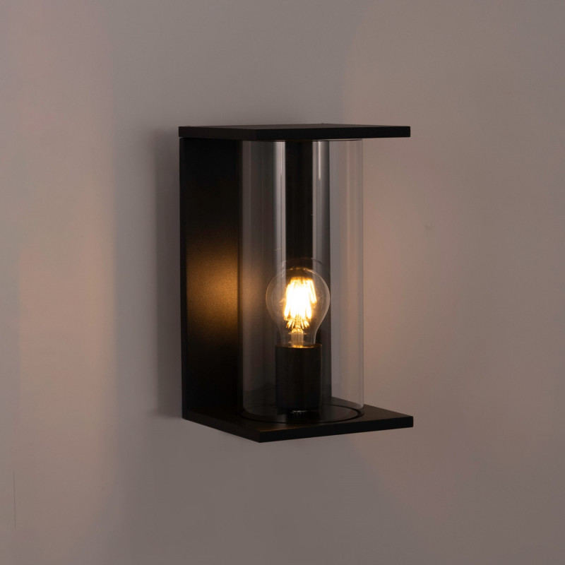 Aluminium buitenwandlamp "Arzo" - IP44 - E27