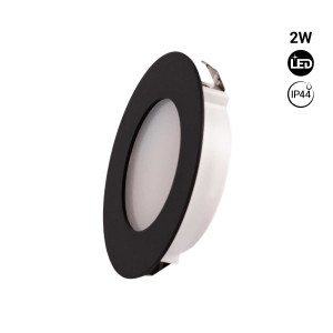 LED downlight onderkast inbouw 2W 220V AC - IP44