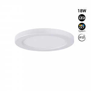 Ronde LED plafondlamp CCT 18W - Ø23cm - 1710lm -IP20