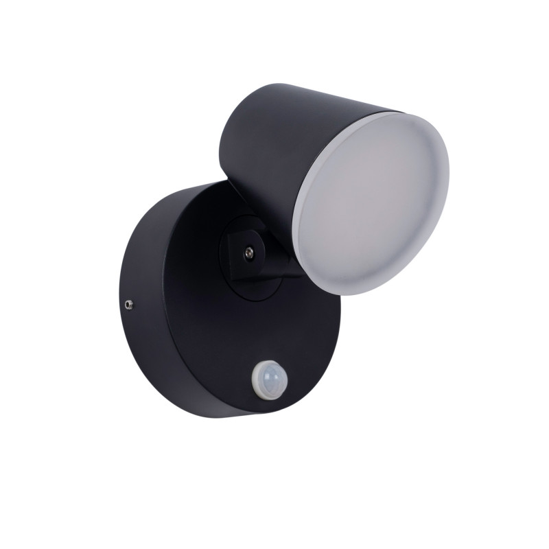 Buitenwandlamp met PIR sensor "Stan" - 12,5W - Verstelbaar - 3000K - IP54