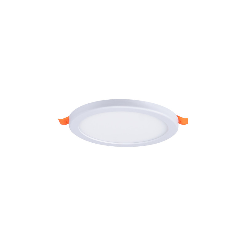 Inbouw ronde LED downlight 8W - Verstelbare uitsnijdiameter: Ø 50-90mm