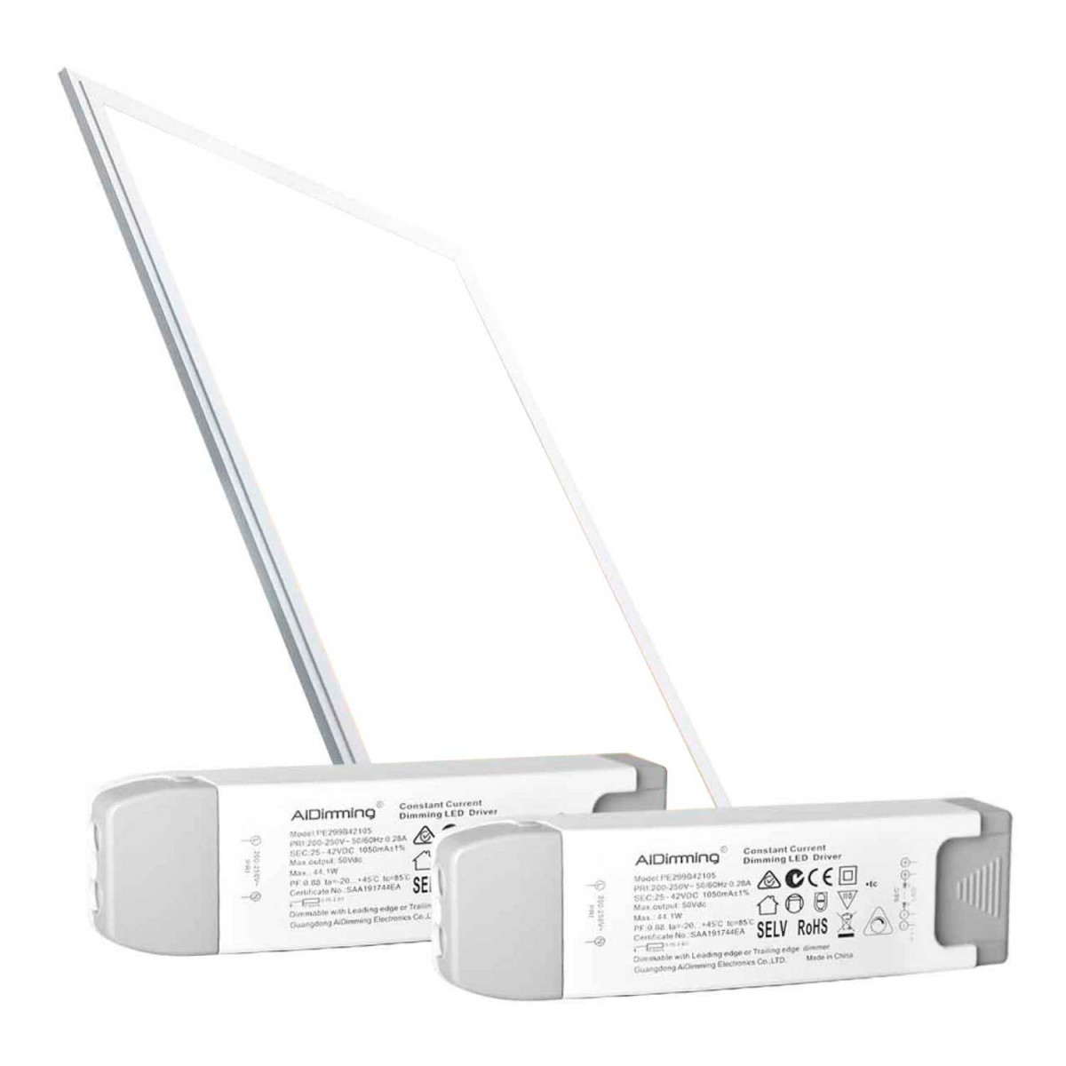 LED inbouwpaneel 120X60cm - TRIAC dimbaar - 72W - UGR19