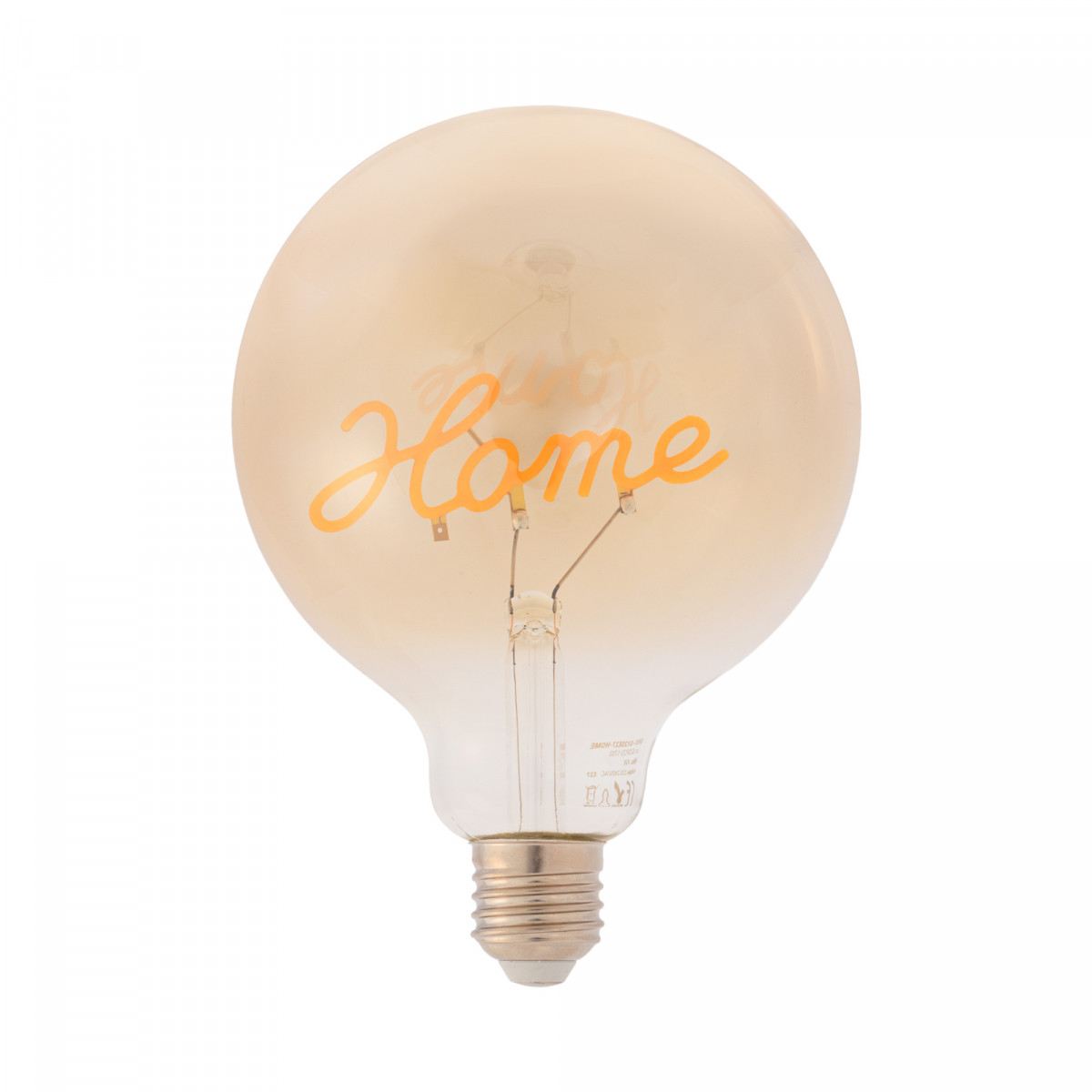 Decoratieve gloeilamp "HOME" E27 G125 - 4W - 2200K