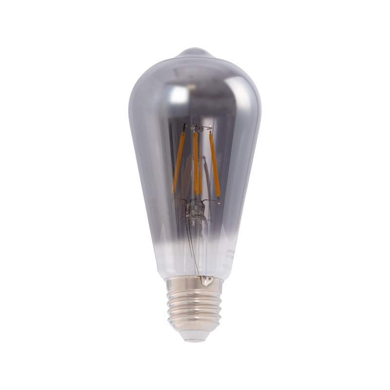 Decoratieve gloeilamp met rookgloeilamp "Smoky" E27 ST64 - 4W - 3000K