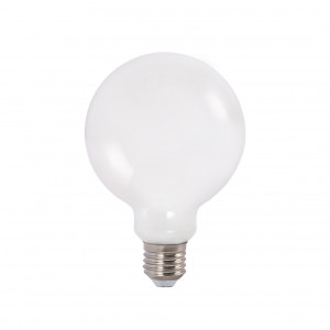 Decoratieve LED globe lamp "Milky" - E27 G125 - 6W - 3000K