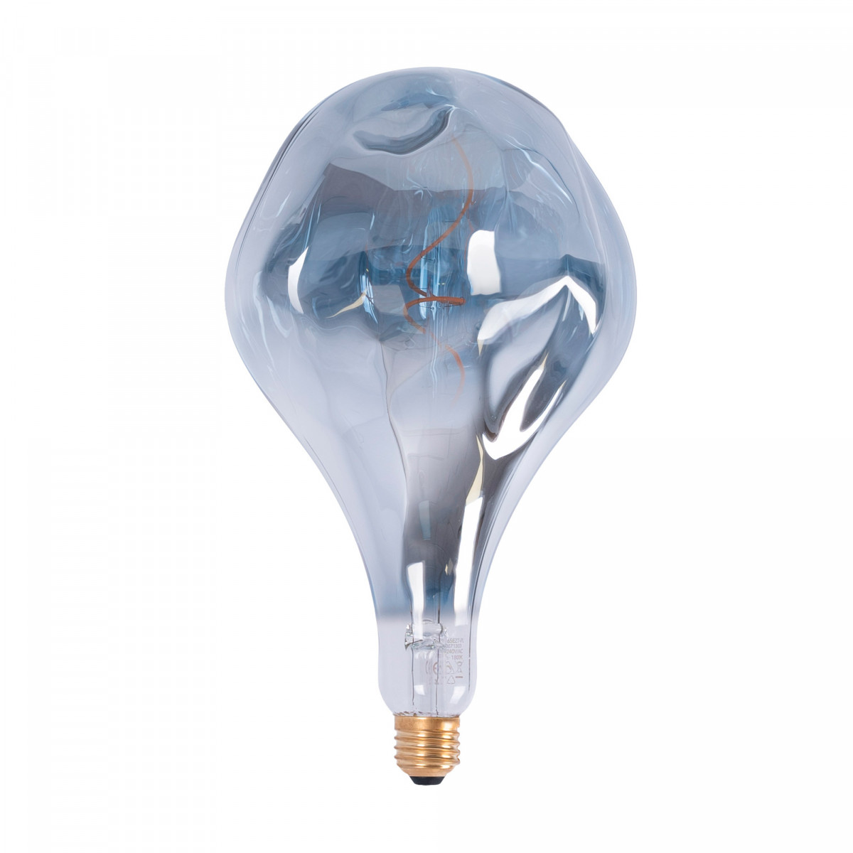 Decoratieve LED gloeilamp "Decor - Zilver" - E27 A165 - Dimbaar - 4W - 1800K