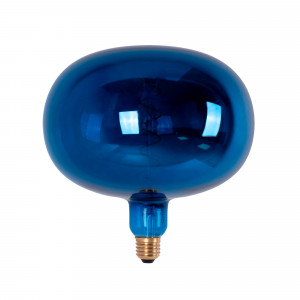 Decoratieve LED gloeilamp "Decor - Blauw" - E27 R220 - Dimbaar - 4W - 3000K