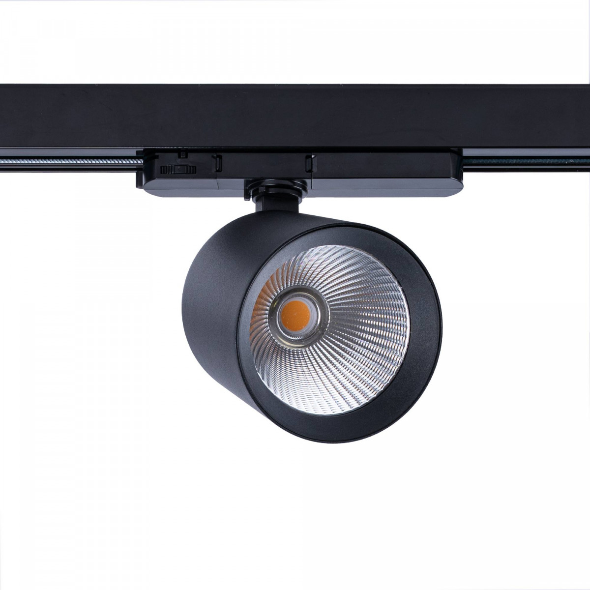 Driefasige LED trackspot CCT 40W - CRI 90 - Stuurprogramma KGP - Zwart