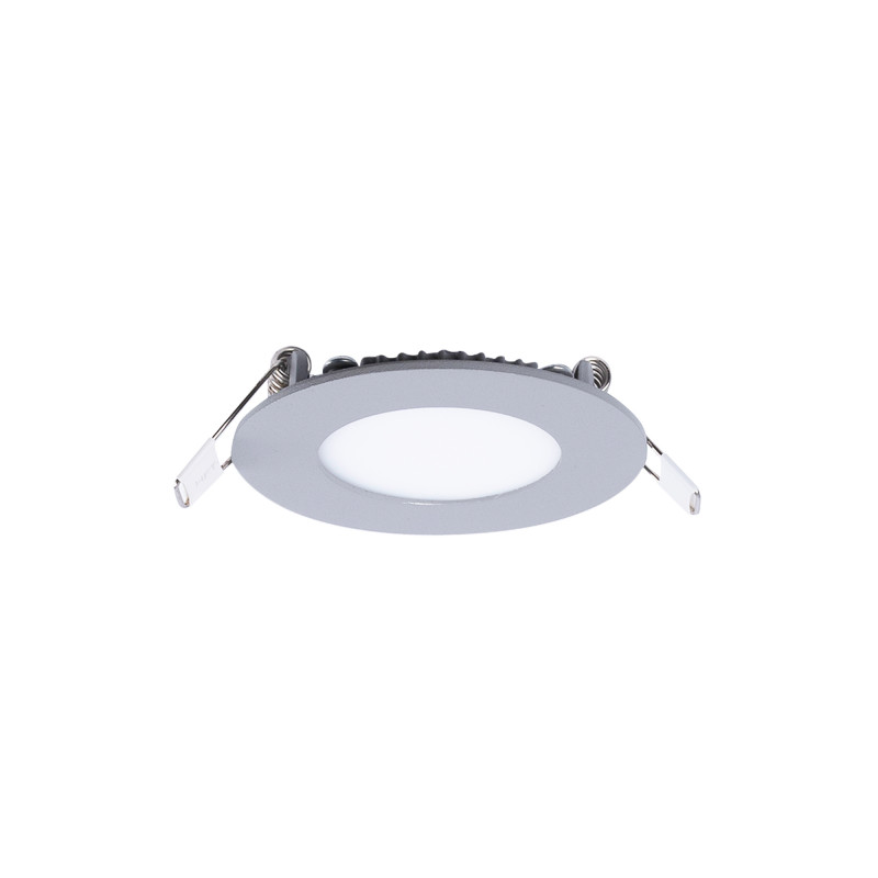 Downlight LED plat 3W - Grijze kleur - Snij-Ø 70mm