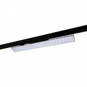 Lineaire richtbare LED-spot voor driefasige rails 20W - CCT - CRI90 - Stuurprogramma KGP -Zwart