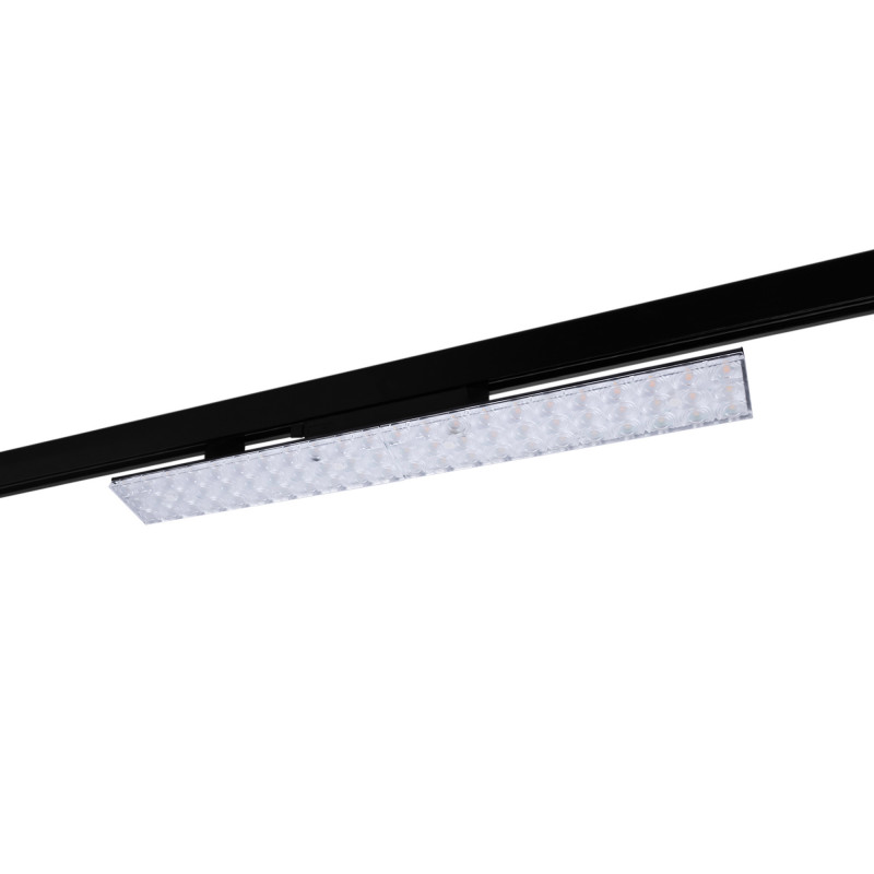 Lineaire richtbare LED-spot voor driefasige rails 20W - CCT - CRI90 - Stuurprogramma KGP -Zwart