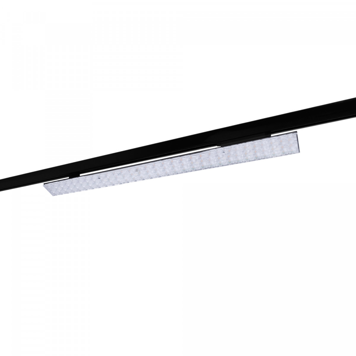 Lineaire richtbare LED-spot voor driefasige rails 40W - CCT - CRI90 - Driver KGP - Zwart