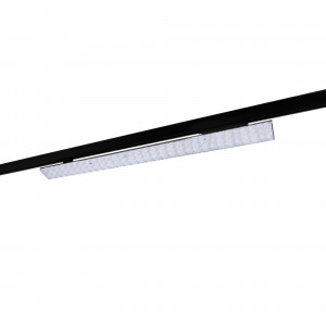 Lineaire richtbare LED-spot voor driefasige rails 40W - CCT - CRI90 - Driver KGP - Zwart