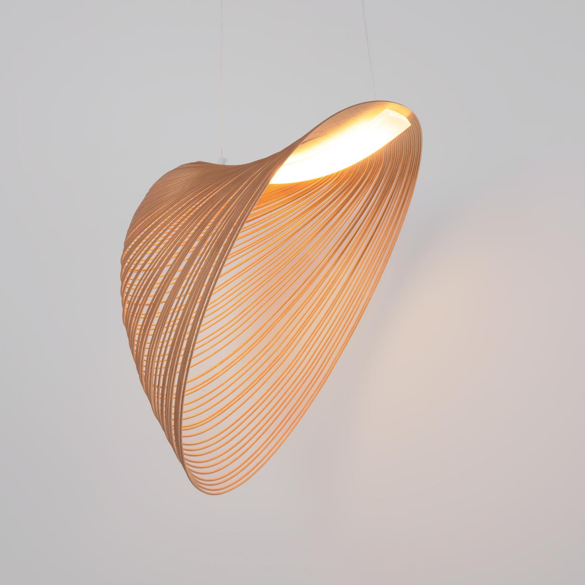 Houten design hanglamp "Bogam 80" - 32W - ø 80cm