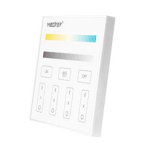 CCT RF Touch bedieningspaneel - 4 zones - Wit - Mi-Light