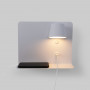 verstelbare wandlamp met usb-oplaadfunctie