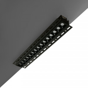 Lineaire LED-spot voor inbouw in gipsplaat.